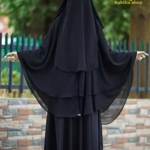 মাসতুরাহ সুন্নাতি বোরকা ফুল সেট । ফুল কভারেজ ও প্রিমিয়াম লুক